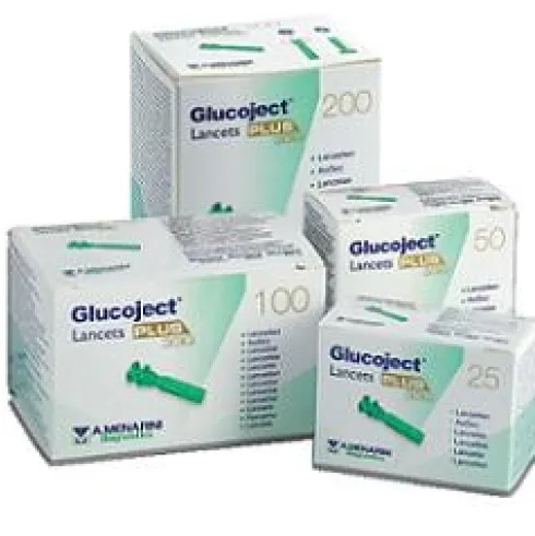 Glucoject Lancets Plus G33 25 lancette pungidito