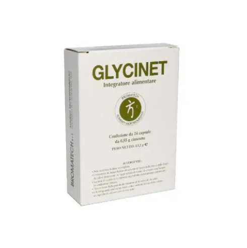 Glycinet - Integratore alimentare per l'equilibrio del peso corporeo - 24 capsule