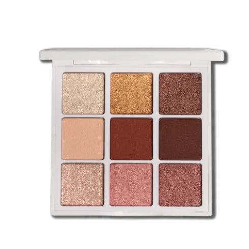 Goovi Feel Special Palette 9 Ombretti - Ombretti multifinish dai toni caldi - Palette da 10,8 g