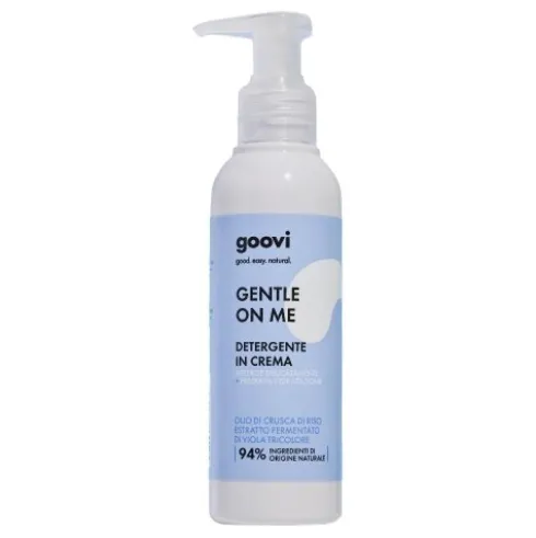 Goovi Gentle On Me Detergente In Crema - Detergente struccante per pelle secca e sensibile - 140 ml