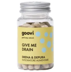 Goovi Give Me Drain - Integratore alimentare depurativo e drenante - 60 capsule