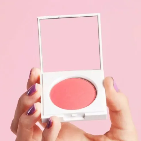 Goovi I'm Not Shy Creamy Powder Blush 03 - Blush in polvere vellutata - Nuance peach rose - 4 g