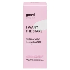 Goovi I Want The Stars Crema Viso Illuminante - Crema idratante e rivitalizzante - 50 ml