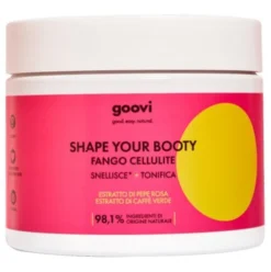 Goovi Shape Your Booty Fango Cellulite - Trattamento anticellulite snellente e tonificante - 500 ml