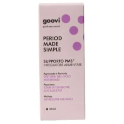 Goovi Supporto Pms Gocce - Integratore per alleviare i disturbi della sindrome premestruale - 50 ml