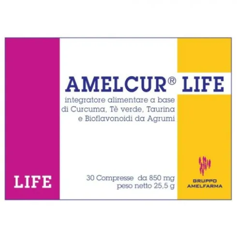 Gruppo Amelfarma Amelcur Life Integratore Recupero Muscolare 30 Compresse