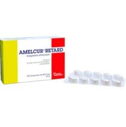 Gruppo Amelfarma Amelcur Retard Integratore per Metabolismo 30 Compresse