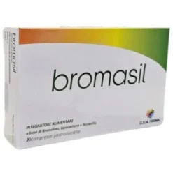 G.S.M. Farma Bromasil Integratore per Microcircolo e Tensione 20 Compresse