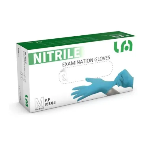GUANTI Nitrile Misura M 100 pezzi LPpharm