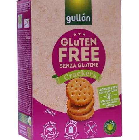 Gullon Crackers senza Glutine senza Lattosio Snack Aperitivo Mais 200g