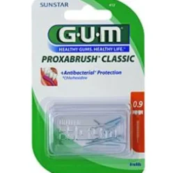 Gum Proxabrush Classic 412 Scovolino Interdentale 0,9 mm 8 Pezzi