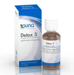 Guna Detox 3 Connettivo Gocce Omeopatiche per Disintossicare 30ml