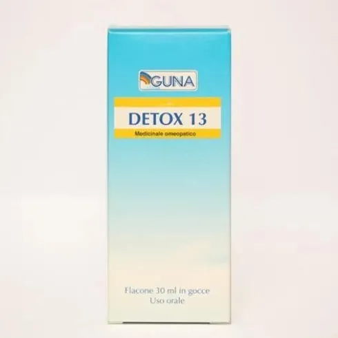 Guna Detox 13 Reni Gocce Omeopatiche per Rene e Vie Urinarie 30ml