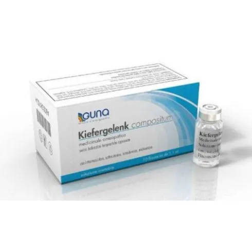 Guna Kiefergelenk Compositum Medicinale Omeopatico 10 Flaconcini