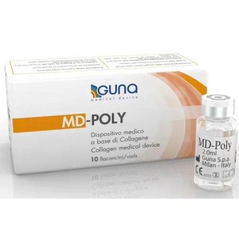 Guna MD-POLY Italia Fiale Iniettabili a Base di Collagene 10x2ml