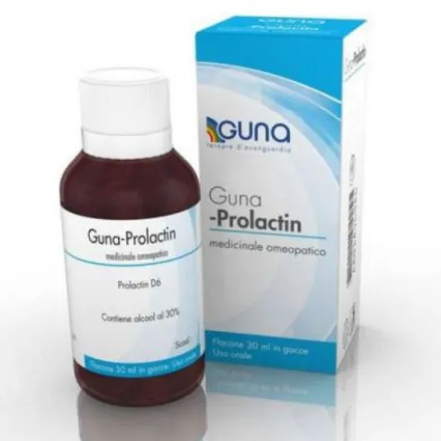 Guna Prolactin D6 Gocce Omeopatiche per Regolazione 30 ml
