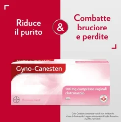 Gyno-Canesten - Trattamento dei sintomi associati alla candida - 12 compresse Vaginali