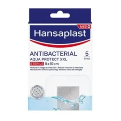 Hansaplast Med Aqua Protect Medicazione per Cura Ferite 80x100cm 5 Pezzi