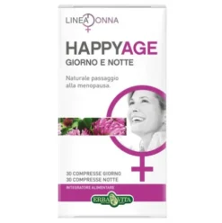 HAPPY AGE Giorno e Notte 60 Compresse ErbaVita