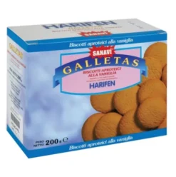 Harifen Galletas Biscotto Secco alla Vaniglia Aproteico per IRC, PKU 200 g