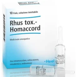 Heel Rhus Tox-Homaccord Medicinale Omeopatico per Nevralgie 10 Fiale