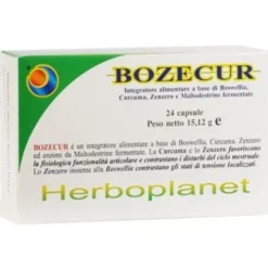 Herboplanet Bozecur Integratore per Articolazioni e Ciclo Mestruale 24 Capsule