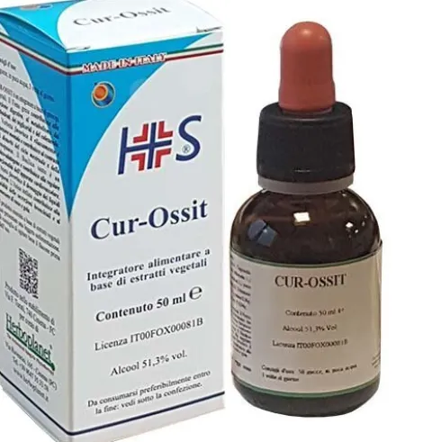 Herboplanet Cur Ossit Integratore Alimentare Digestivo in Gocce 50ml