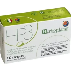 Herboplanet HP3 Integratore Alimentare per Digestione - 30 Capsule