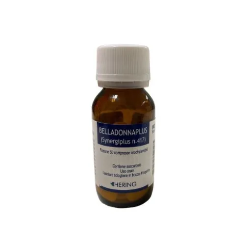Hering BelladonnaPlus Synergiplus Medicinale Omeopatico 50 Compresse