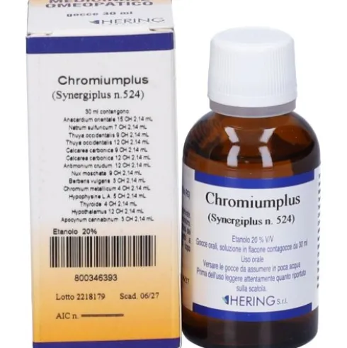 Hering Chromiumplus Gocce Omeopatiche 30ml