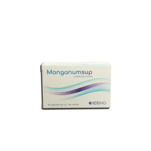 Hering ManganumSup 10 Supposte Omeopatiche per il Benessere