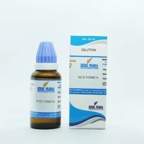 Hering Nux Vomica Gocce Omeopatiche 15CH 30ml