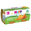 Hipp Bio Omogeneizzato Carote e Patate Per Neonati 2x80g