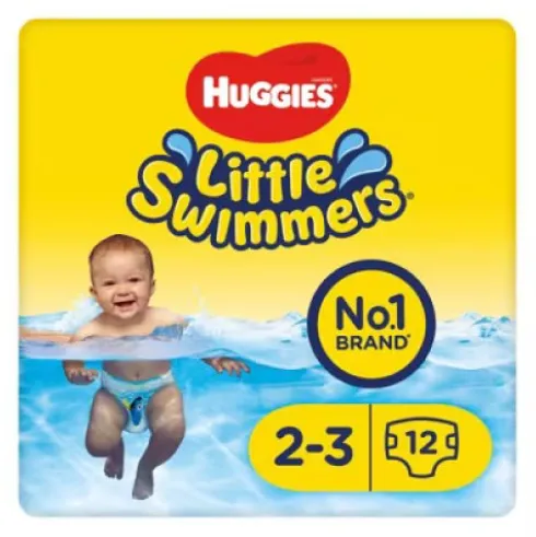 Huggies Little Swimmers Pannolino Costumino Bambini Taglia S 3-8kg 20 Pezzi