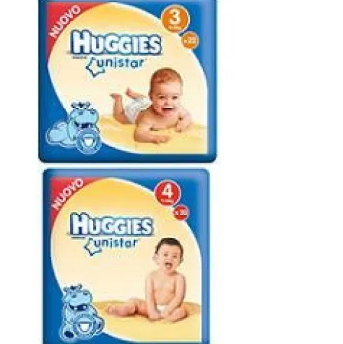 Huggies Unistar Pannolini Taglia 5 (11-25kg) 16 Pezzi