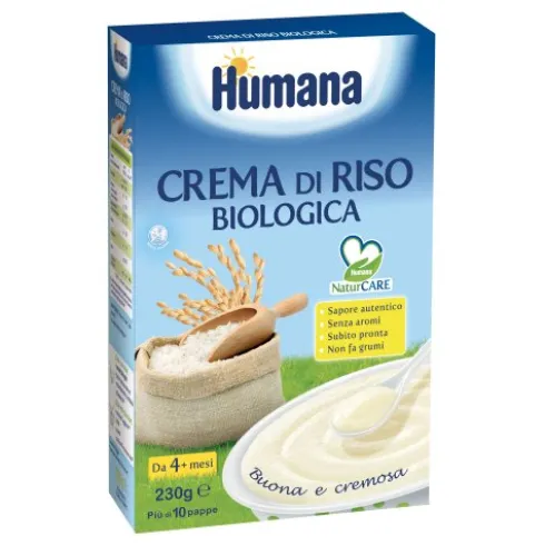HUMANA Crema Riso Bio 230g