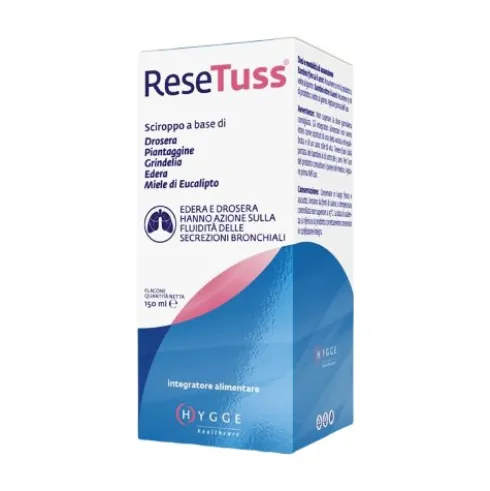 Hygge Healthcare Resetuss Bambini Sciroppo Calma Tosse 150ml