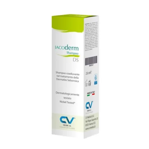 Iacoderm Shampoo DS Antiforfora Naturale con Tea Tree Oil e Piroctone 250ml