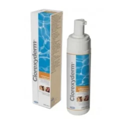 ICF Clorexyderm Soluzione Schiuma Disinfettante Cani e Gatti 200 ml