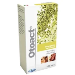 Icf Otoact Light Detergente Auricolare per Cani e Gatti Flacone da 100 ml
