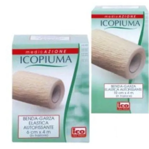 Icopiuma Benda Garza Elastica Autofissante per Fissaggio 8cm x 4m
