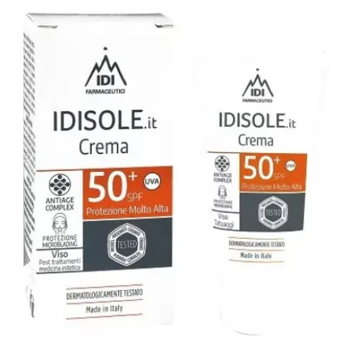 Idi Idisole-It SPF50+ Viso Microblanding Crema Solare Anti-Age 50 ml