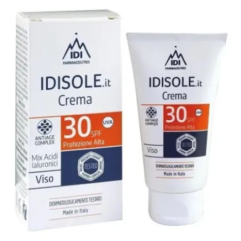Idi Idisole Viso SPF30 Acido Ialuronico Crema Solare 50ml