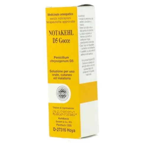 IMO SANUM NOTAKEHL D5 Gocce 10ml