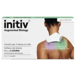 Initiv Cerotti Dolore Collo - Cerotto per dolori muscolari senza medicinali - 3 cerotti