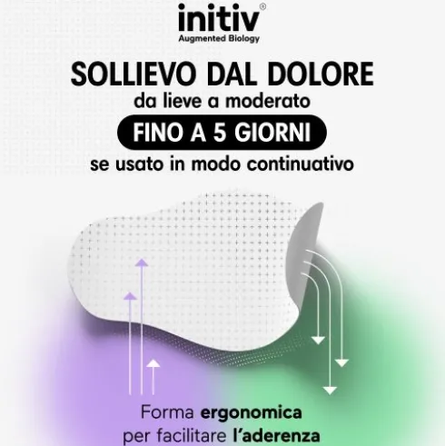 Initiv Cerotto Dolore Spalla - Cerotto per dolori muscolari senza medicinali - 3 cerotti