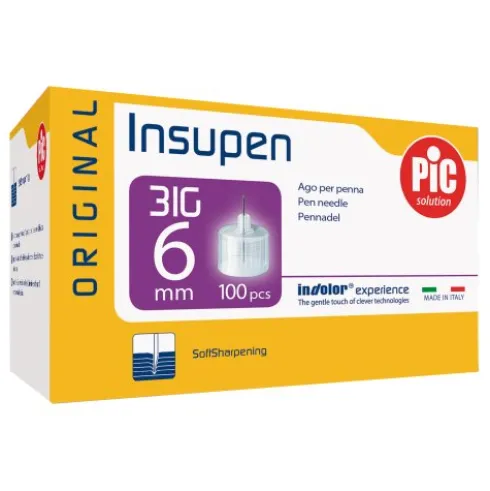 INSUPEN OR 31g 6mm 100 Aghi