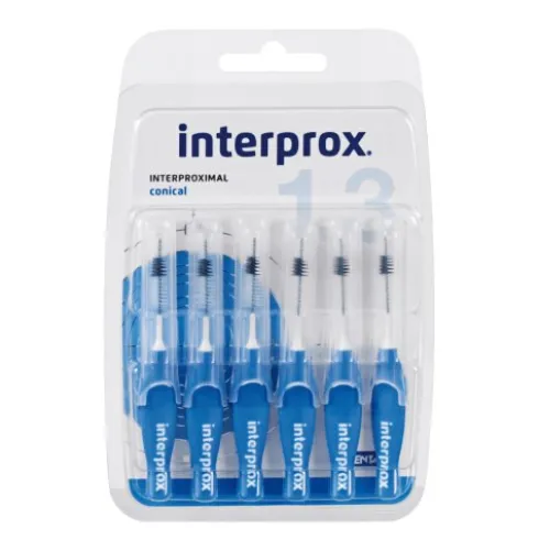 INTERPROX4G M-Conico Rosso 6pz