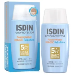 Isdin Fotoprotector Fusion Water Pediatrics SPF50+ - Protezione solare viso per bambini e neonati - 50 ml