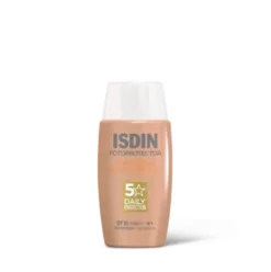 Isdin Fotoprotector Fusion Water Magic Medium SPF50 - Protezione solare viso colorata ultra leggera - 50 ml